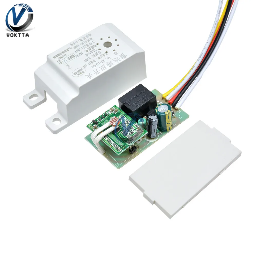 AC 160-220V управление светом звуком выключатель задержки 220V Автоматический