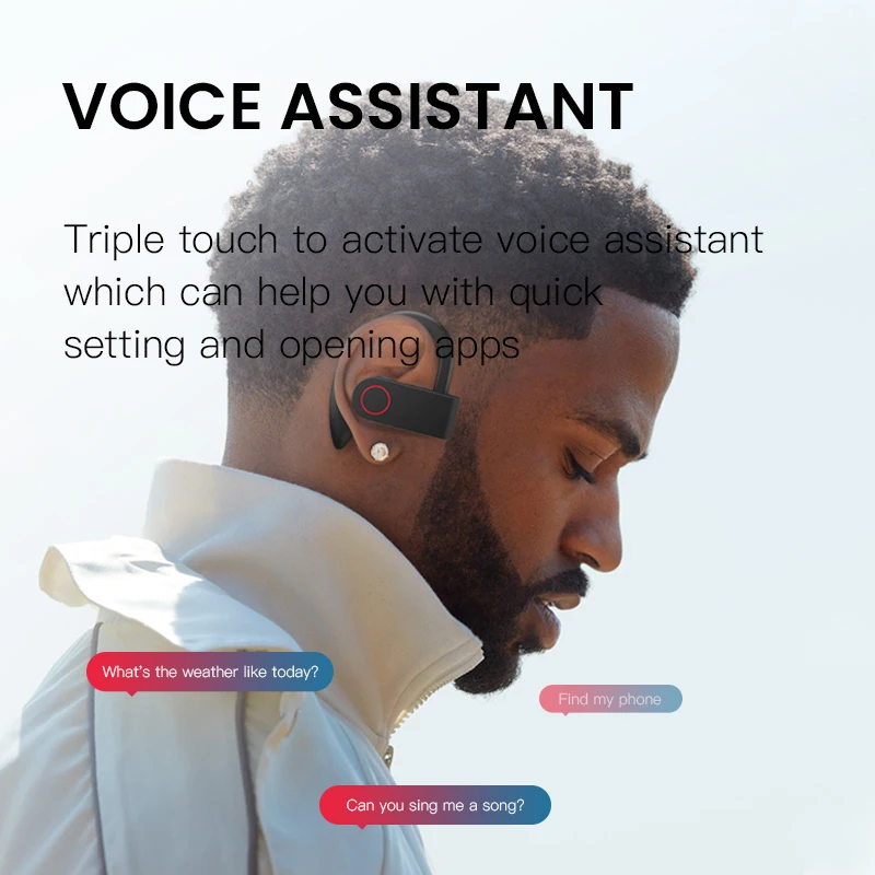 Caletop настоящие беспроводные наушники TWS Bluetooth 5 0 с зарядным устройством
