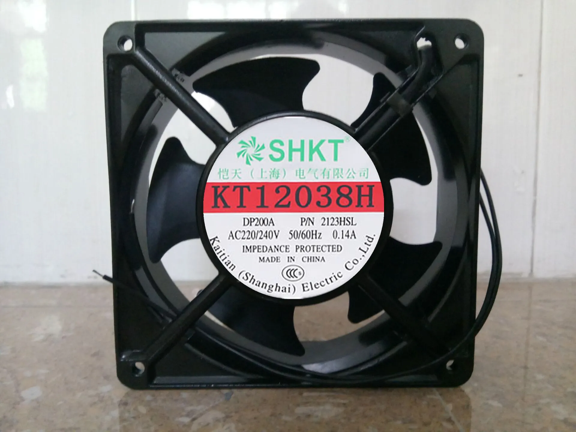 SHKT KT12038H AC 220V 0.14A 120x120x38 мм 2-проводной Вентилятор охлаждения сервера | Компьютеры и
