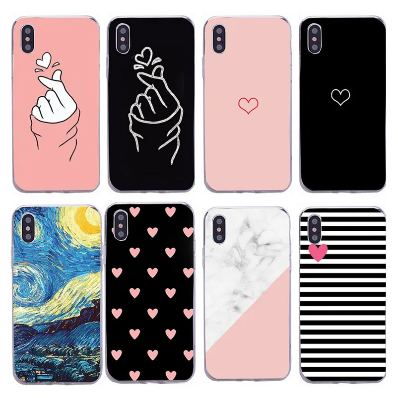 Силиконовый чехол для iPhone 7 7Plus 6 6S 8 Plus 5 5S SE XS Max XR мягкий из ТПУ Apple 11 Pro Max|case for iphone|phone