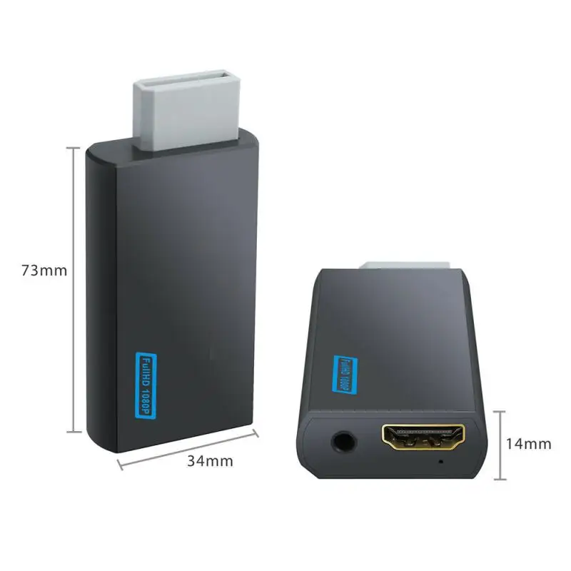 Адаптер Wii в HDMI совместимый преобразователь адаптер 1080p аудио для монитора HDTV| |