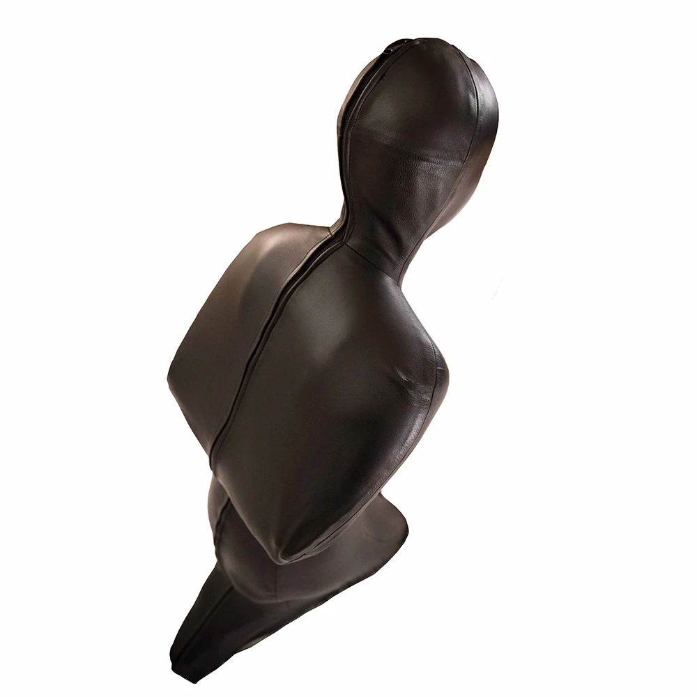 Бондаж из лакированной кожи на все тело 111111 бандаж комбинезон для силового раба