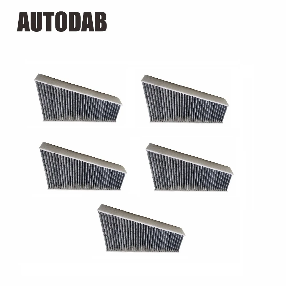 5 шт. воздушный фильтр салона для Audi A4L 2009 л/B8 кондиционерный OEM:8KD819441 PT245-1 |