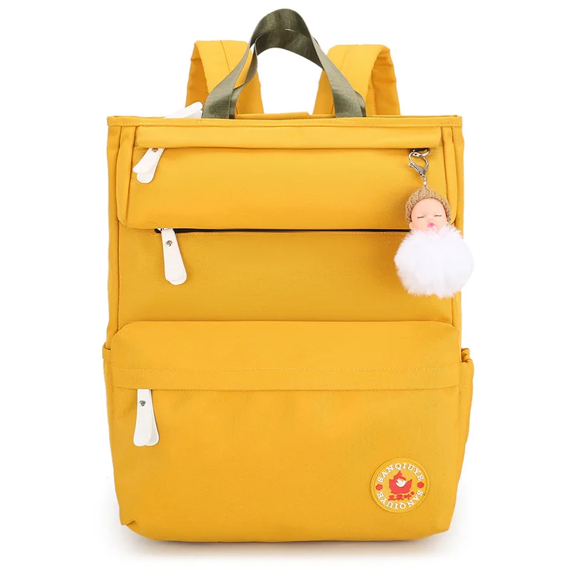 

Casual Women Backpack Canvas bag School bags Candy color Daily Bag for Teenager girls Female laptop bags Mochila Escolar 2021