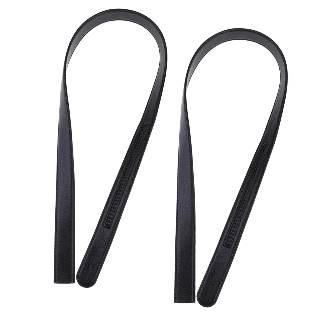 2 шт Замена PU кожаный ремень без пряжки гладкое платье в деловом стиле