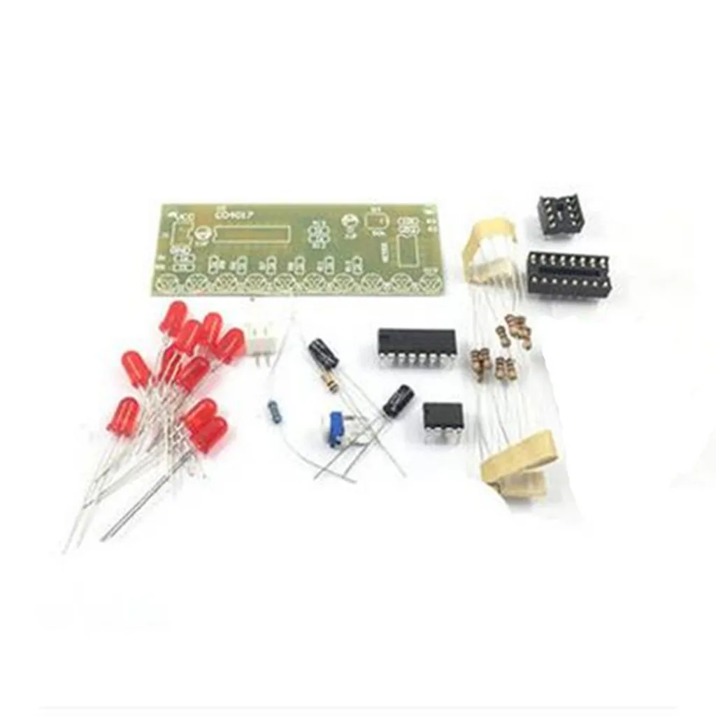 Электронный набор NE555 + CD4017 светодиодный светильник для воды DIY Kit электронный |