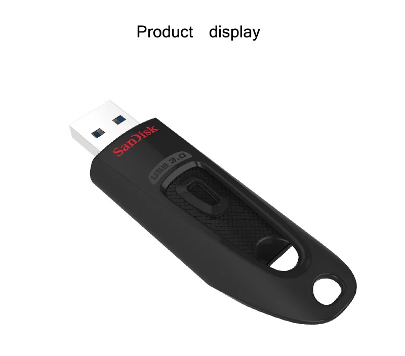 Двойной Флеш-накопитель SanDisk CZ48 USB флэш-накопитель USB 3,0 флэш-накопитель флэш-диск 128 Гб 64 ГБ 32 ГБ оперативной памяти, 16 Гб встроенной памяти, Макс 100 МБ/с. флешки черный U диска