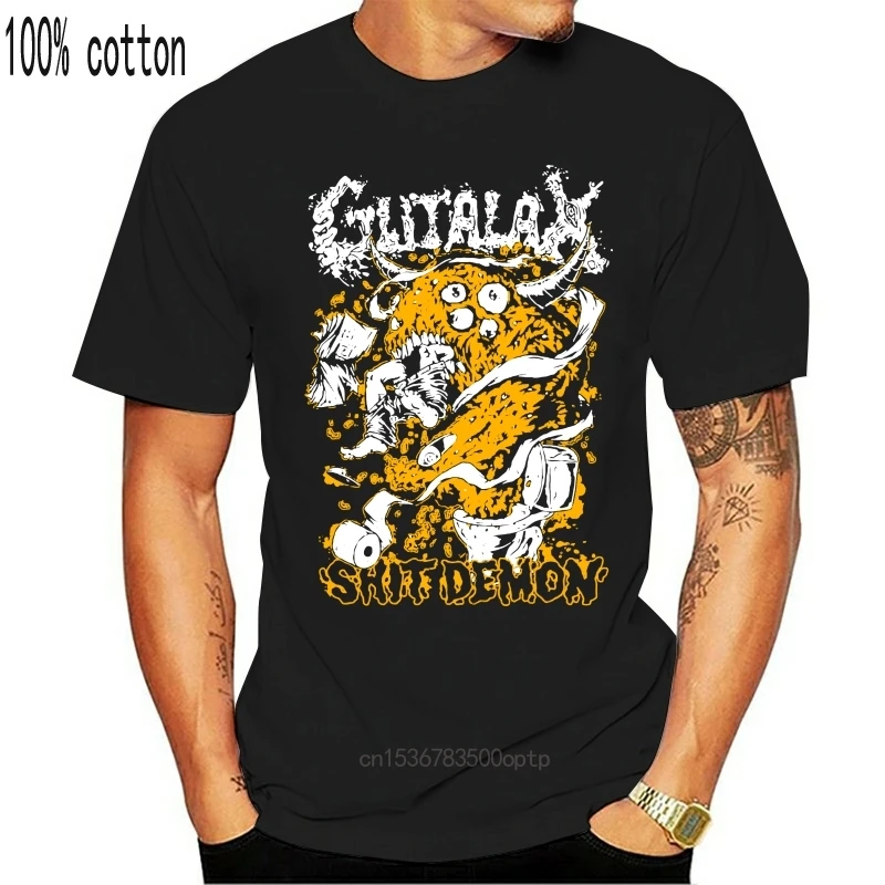 

Новый GUTALAX Sht футболка Demon Jig-Ai ROMPEPROP, геморраж, спазм, Carnal Diafragma