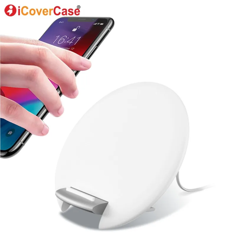 Беспроводное зарядное устройство для Huawei Mate 20 Pro P30 LG V30 V30S V35 V40 V50 G8 G8S ThinQ|Бамперы| |