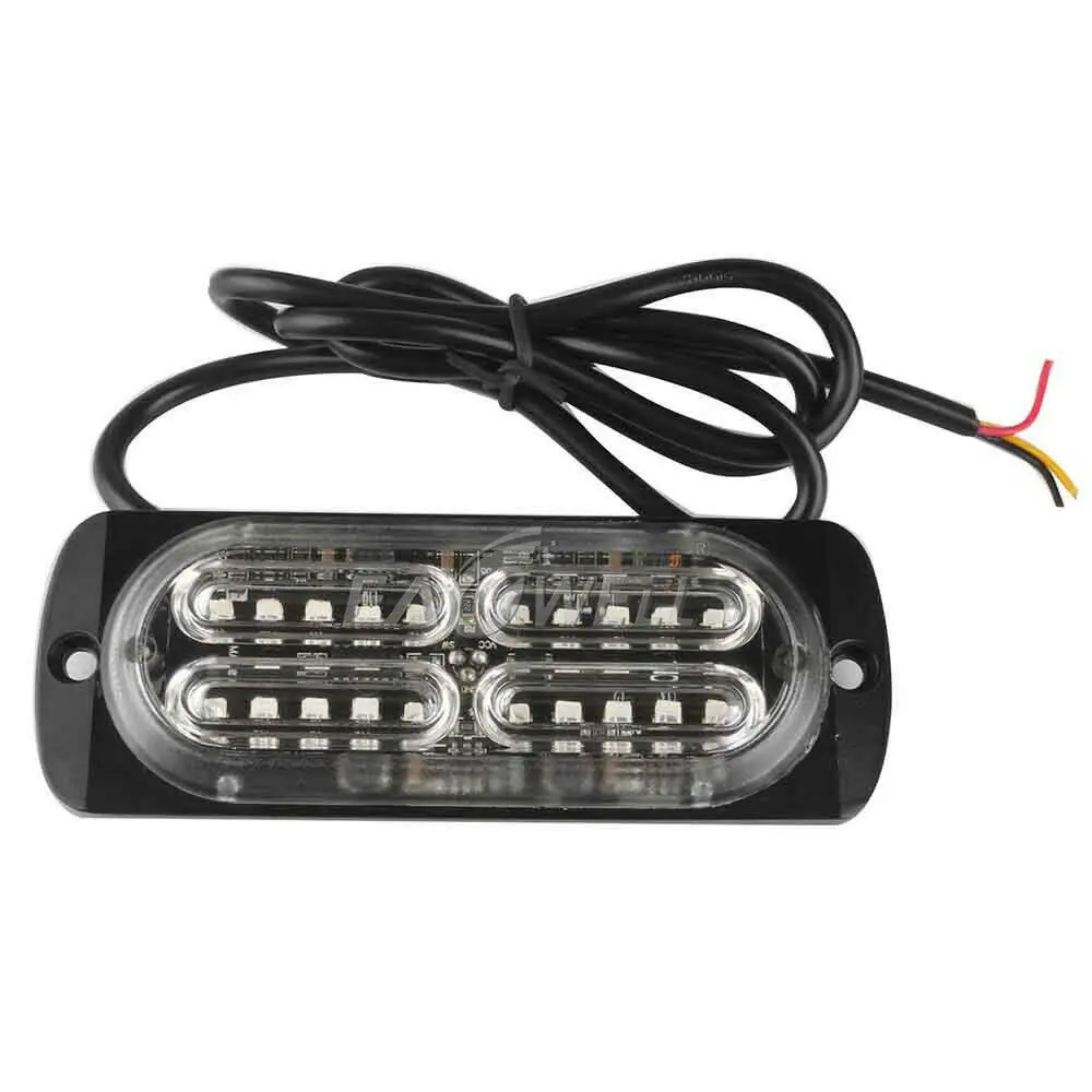 Аварийная решетка светильник автомобильный Стайлинг ярко-желтый 20 светодиодный