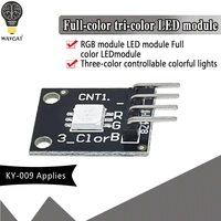 1PCS KY-009 5050 PWM Modulator RGB SMD LED Module 3 Color Light For Arduino MCU Raspberry CF Board Three Primary Color