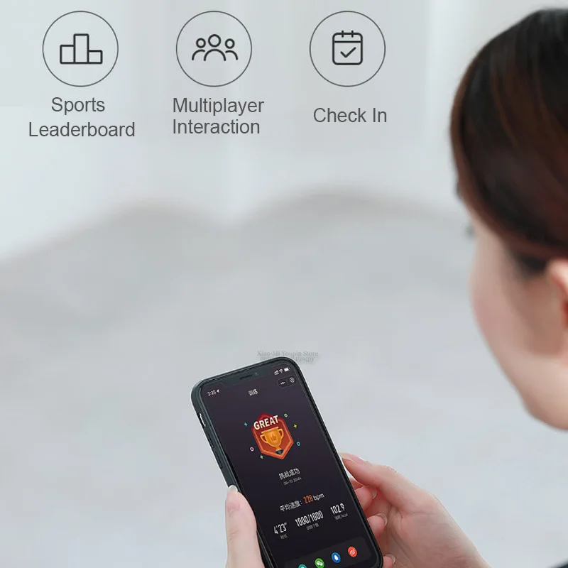 Xiaomi Yunmai Smart Sport Skipping 3M управление проводным канатом Скакалка датчик 360 градусов смарт-приложение для спорта