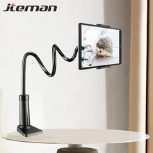Universal Mobile Phone Holder Stand Support Smart Long Arms Flexible Desk Bed Clip Lazy Phone Bracket For iPad Tablet Smartphone
