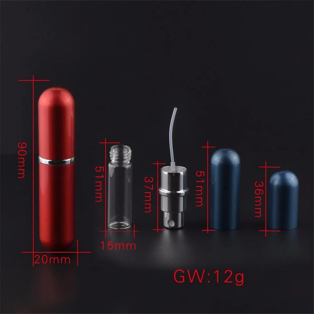 Новинка 1 шт. 5 мл многоразовый портативный мини-спрей путешественника