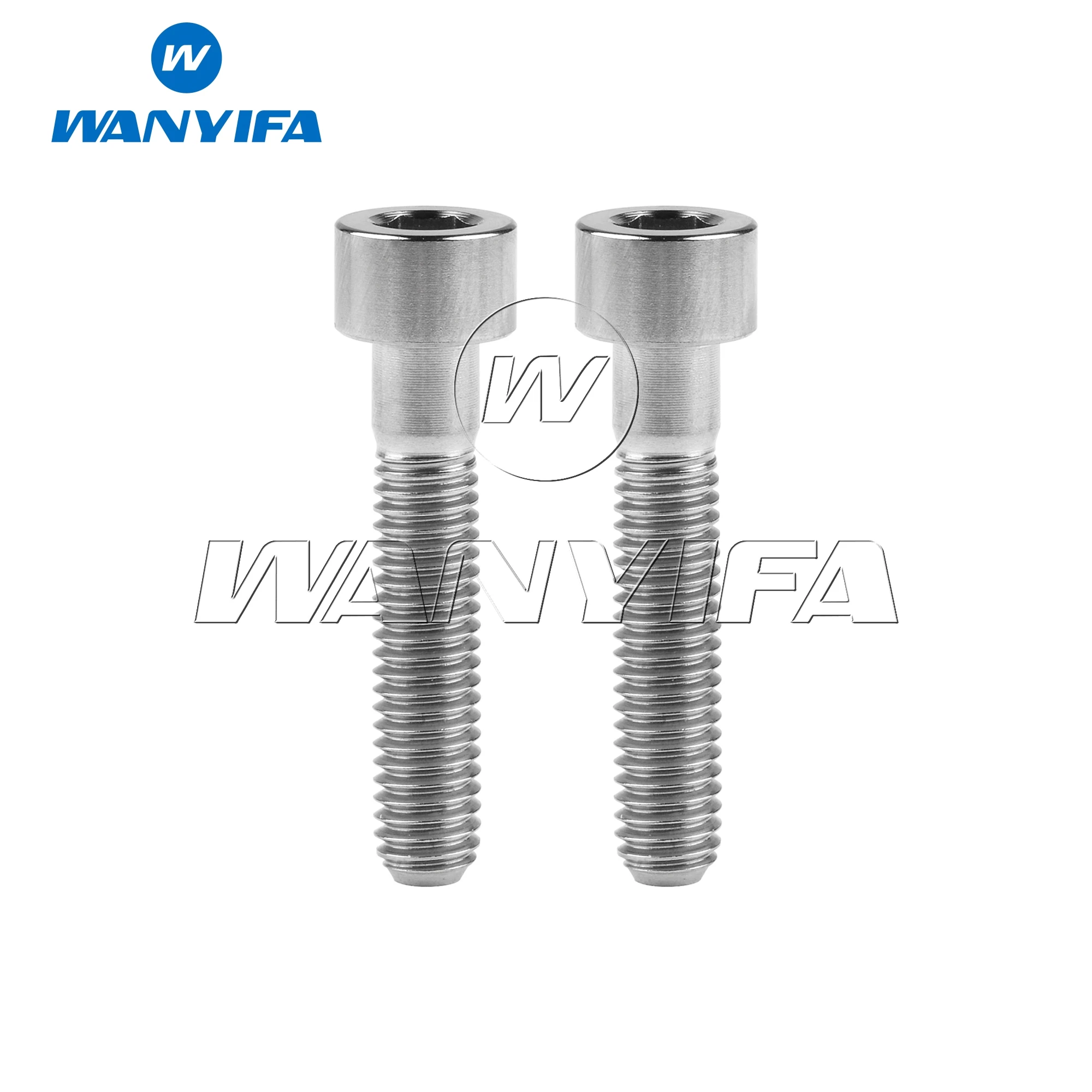 

Wanyfia 2 шт. титановый Ti M6 x 30 мм шестигранный болт с шестигранной головкой, черный для гнезда гарнитуры, велосипедные винты, аксессуары для велосипеда