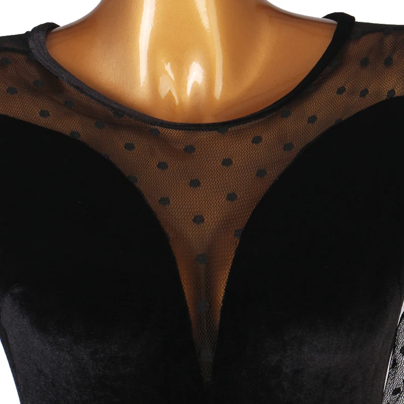 Новинка Женский танцевальный Топ для латиноамериканских танцев