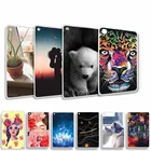 Силиконовый чехол для Amazon Fire HD 10 2017 10,1 дюйма, мягкий чехол из ТПУ, задняя крышка Kindle Fire HD10 2017 10,1 дюйма, милые Чехлы для планшетов, оболочка