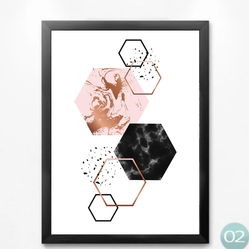 Минималистичные абстрактные геометрические изображения художественные картины