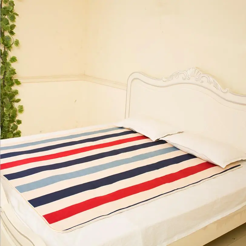 220 В безопасность плюшевое электрическое одеяло для кровати термостат