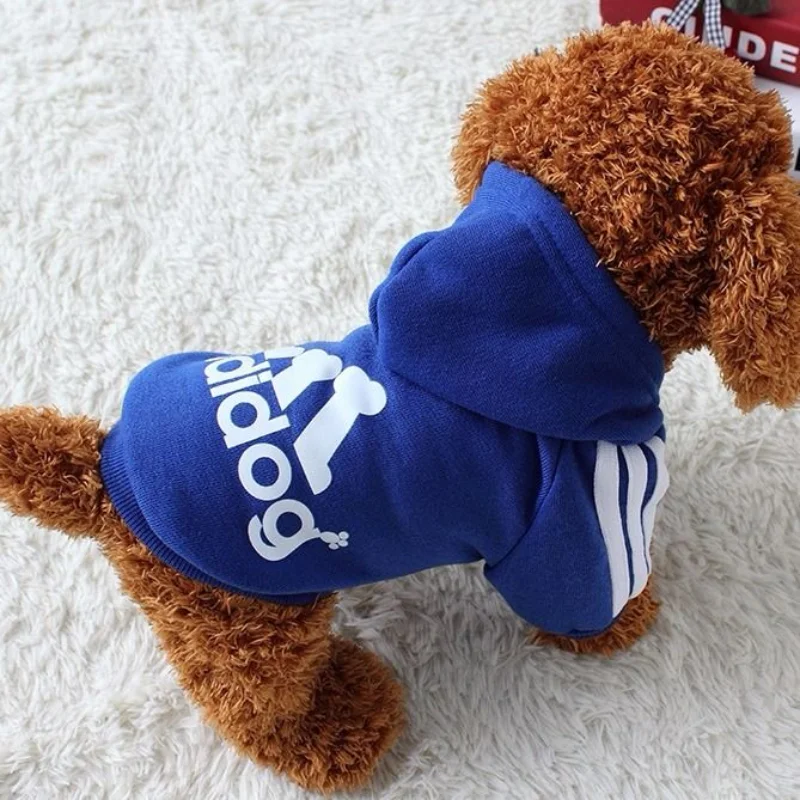 Одежда для собак adidog 2020 новая зимняя одежда домашних животных толстовки