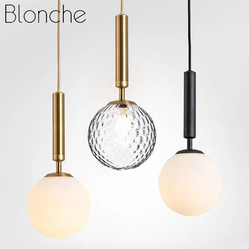 Современная Подвесная лампа золотого/черного цвета круглая креативная с
