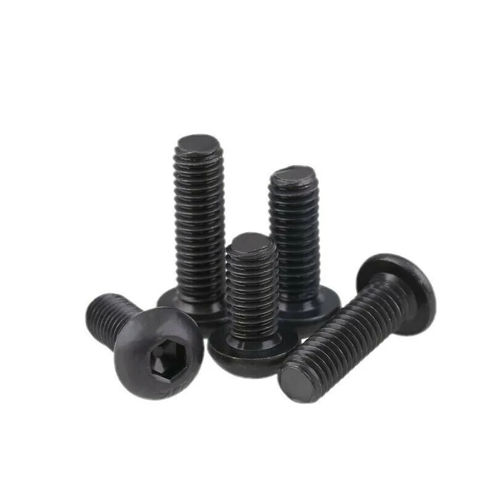 

M4M5 Grade 10.9 high-strength round head hexagon socket bolts / screws
