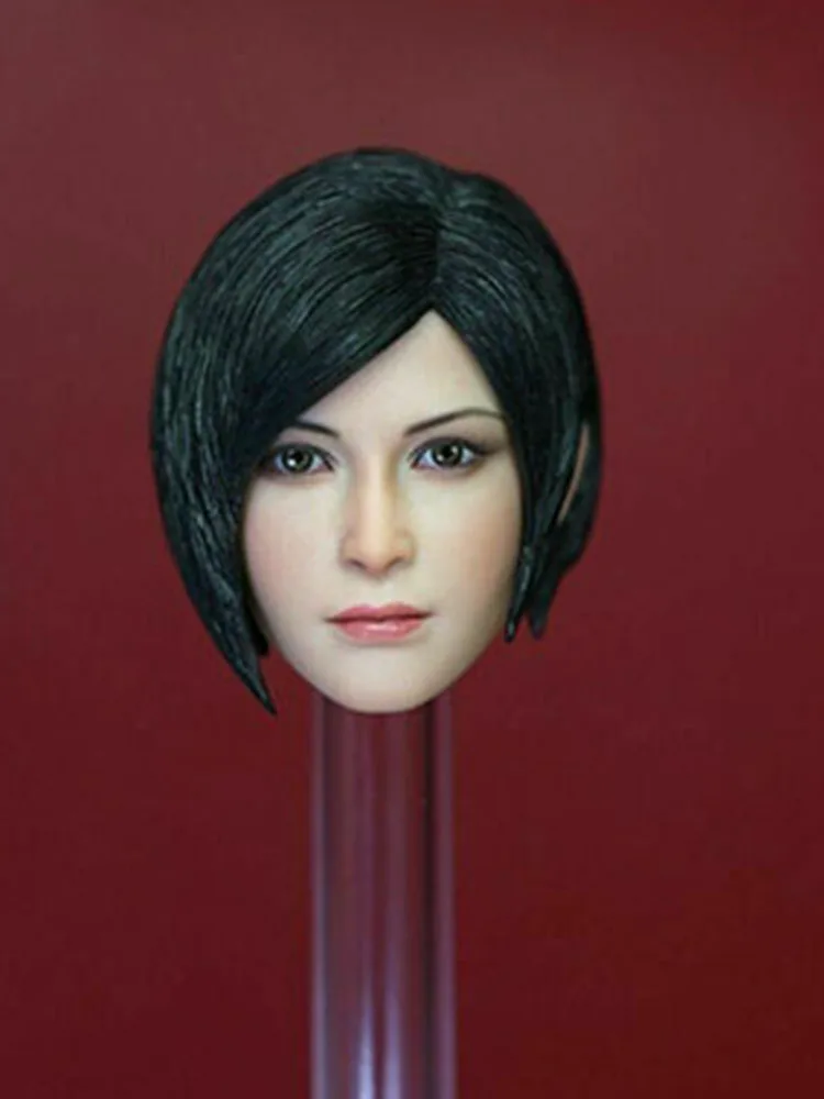 

1/6 Ada Wong Female Head Sculpt MTTOYS PVC Head Model Soldier Accessories Fit 12'' Action Figure Body