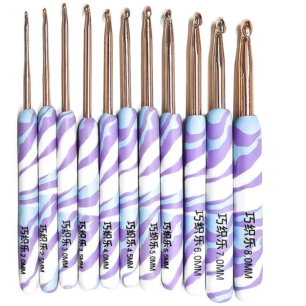 

Hooks and knitting accessories croche needle kit weave tool Crochet hooks so weave aluminum Set of knitting needles knitting bag