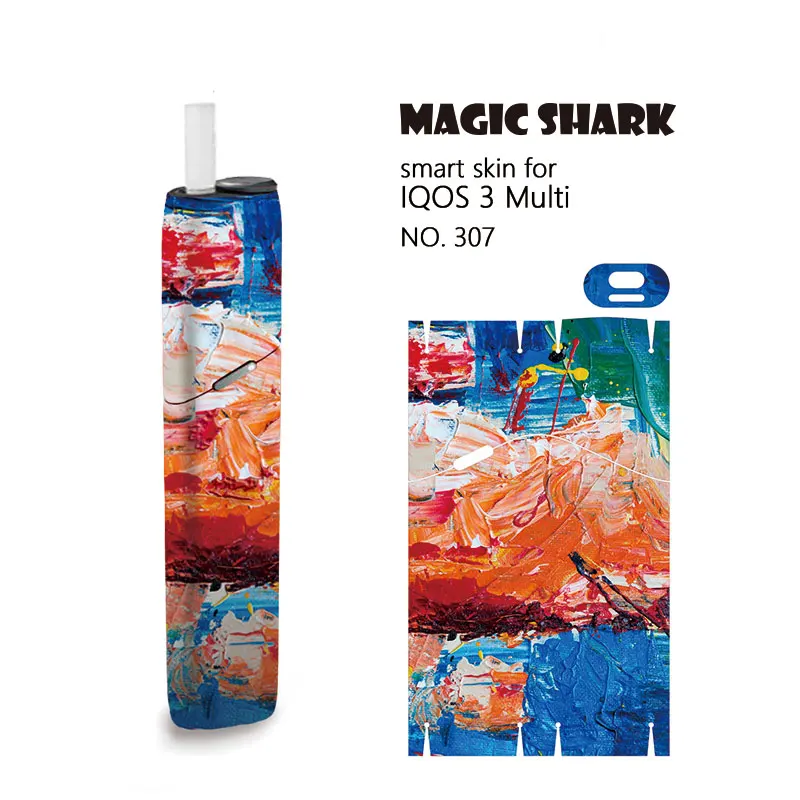 

Hot Sale 2019 Fashion Painting Protective for IQOS3 Sticker for IQOS 3 Multi Skin Cover Sticker
