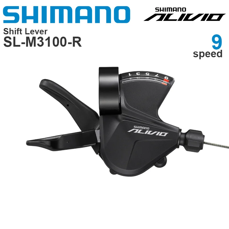 9 скоростной переключатель передач SHIMANO ALIVIO M3100 В задний SGS SHADOW для горного