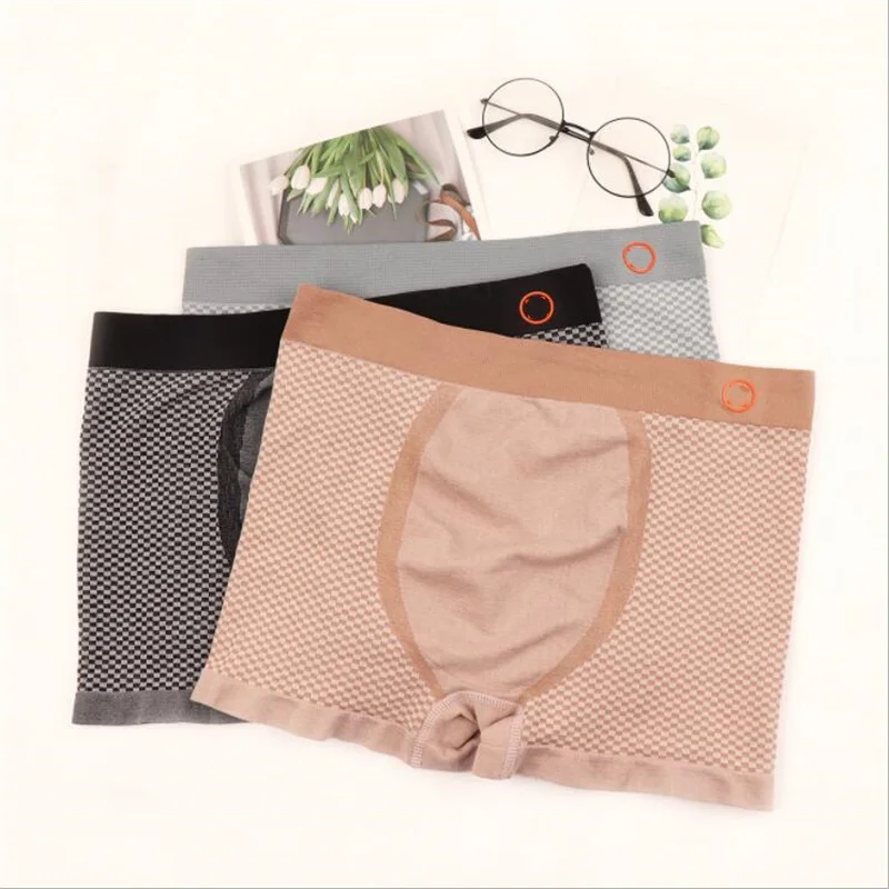 

3pcs Men Underwear Sexy Underpants Male Boxers Feeling Super Soft Gift Box Packing High Elasticity Breathable