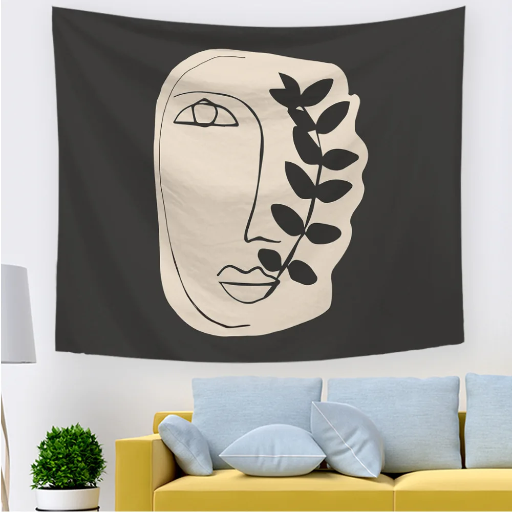 

Abstract character tapestry tapestry digital printing background cloth