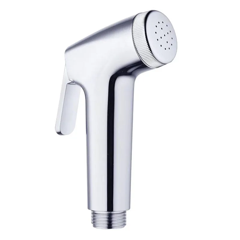 

Bathroom bidet faucet sprayer ABS toilet bidet sprayer chrome shattaf douchette wc bidet set adapter 1.2m hose easy install