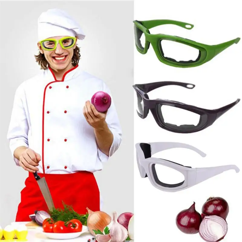 High Quality Cheap Kitchen Eye Glasses Onion Goggles Tear Free Slicing Cutting Chopping Mincing Accessories  Дом и