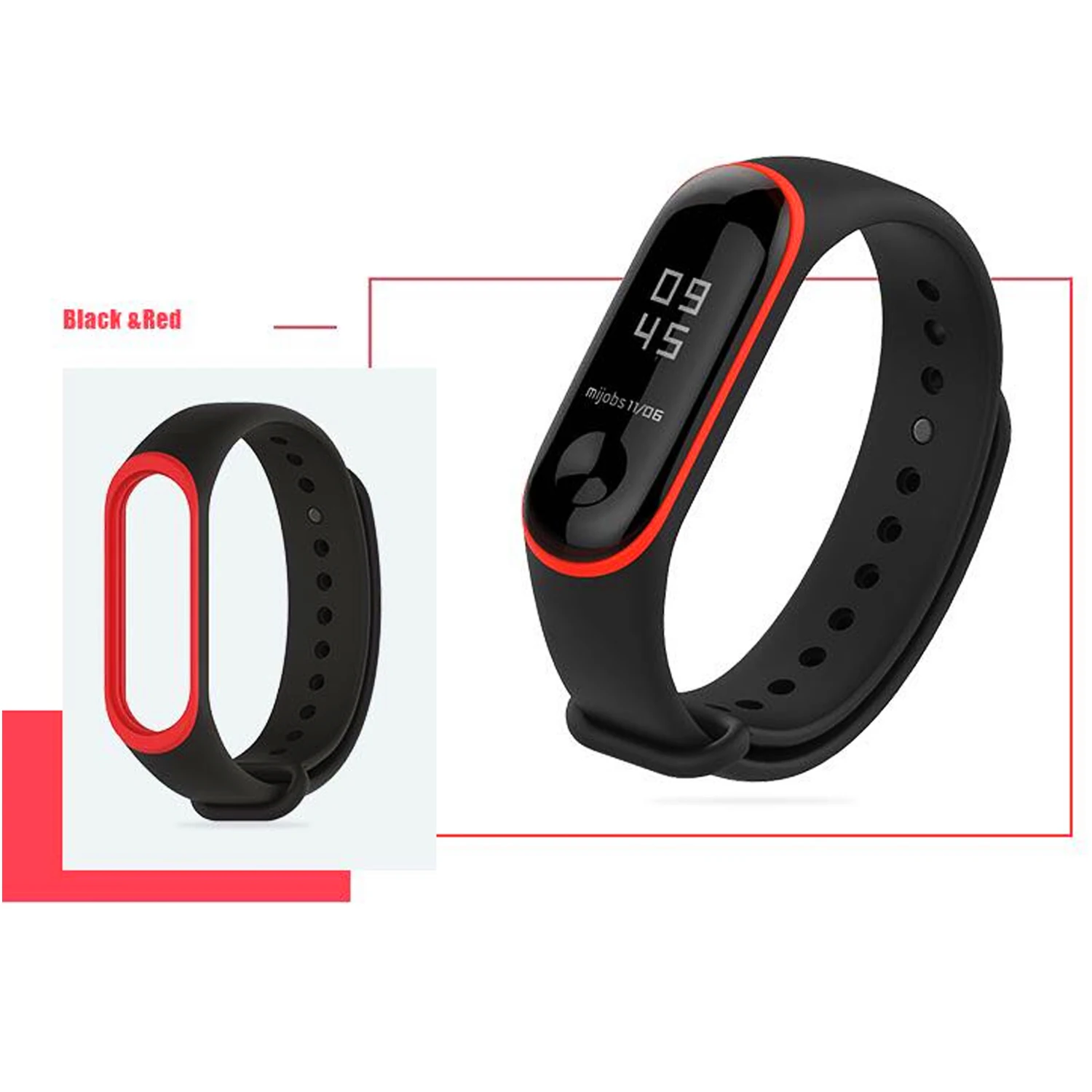 Gosear 12 шт. разных цветов модные ремешок сменный Браслет часы на запястье браслет