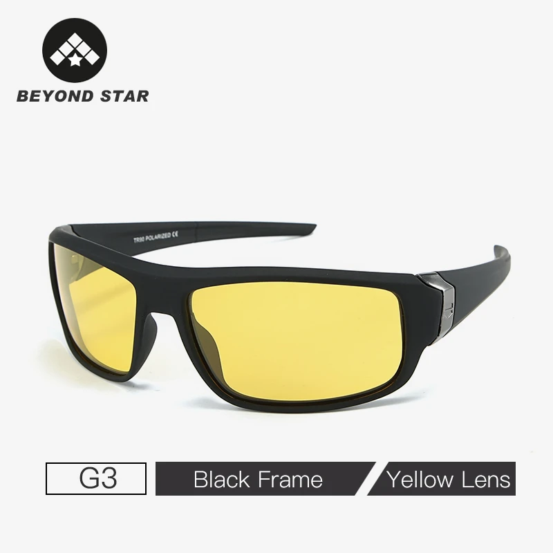 G3 Yellow Фотохромные поляризованные мужские солнцезащитные очки бренд день и ночь двойного назначения желтые линзы рыбацкие Квадратные Солнцезащитные очки женские TR9135 - Цвет линз: G3 Yellow