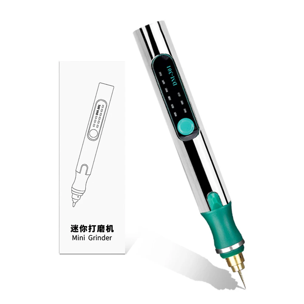 

Portable Engraving Pen Rechargeable Engraving Tool Stationery Diy Engrave Polishing Pen Machine Graver Set with Tool Kit