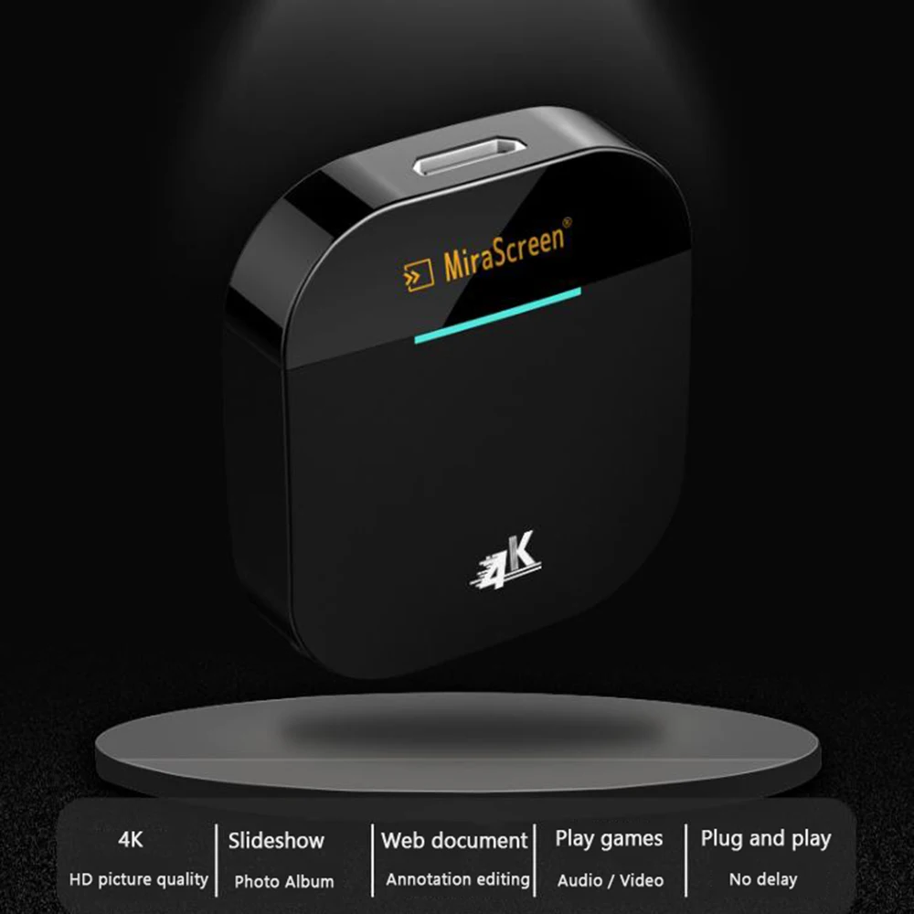 Мира Экран G5 2 4G 5G 4K Беспроводной HDMI Dongle ТВ Miracast обмена потоковыми мультимедийными
