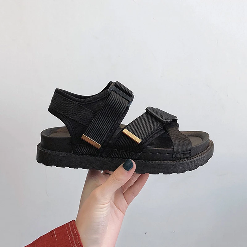 Лидер продаж женские сандалии Летняя Повседневная пляжная обувь на платформе