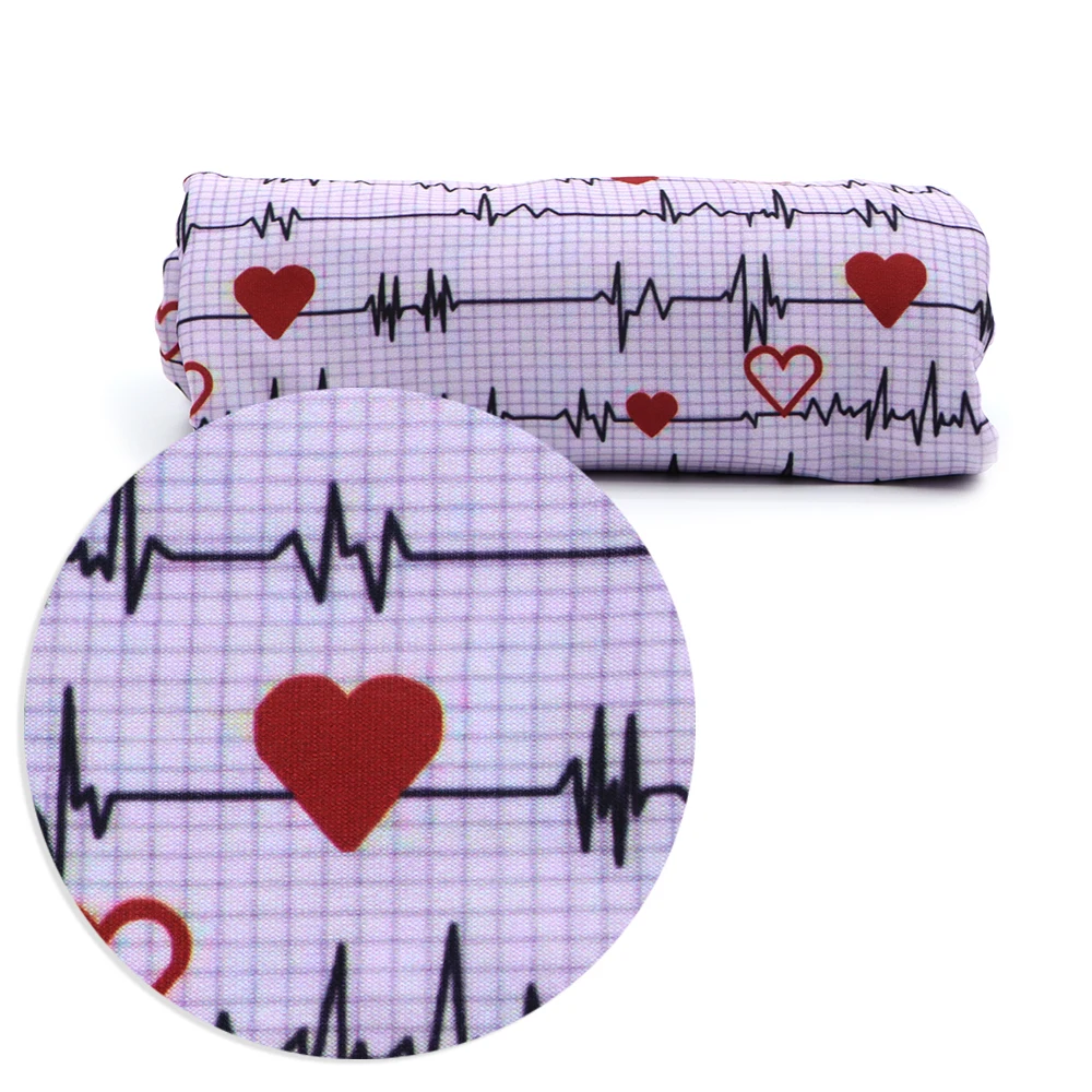 

50*145CM Nurse 4 Ways Stretch Knit Fabric Cloth Sewing Quilting Fabrics for Patchwork Needlework DIY Handmade Material,1Yc13891