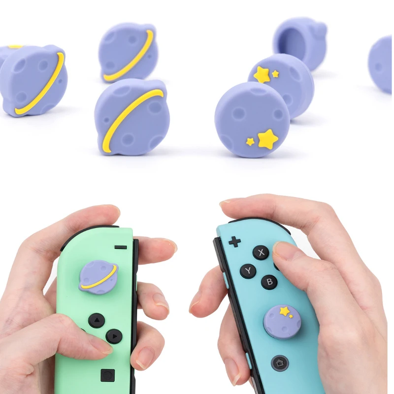 Счастья Стик ручка Кепки мягкий джойстик Защитная крышка для Nintendo Switch NS Lite Joy con