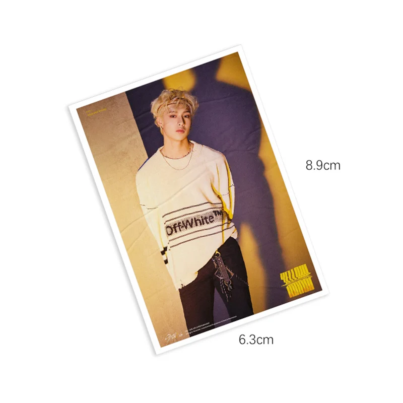 

Kpop Stray Kids Special Album <Cle 2 : Yellow Wood> Polaroid Photo Lomo Card Stray Kids Fans Gifts Metal Box 40PCS/box Drop Ship