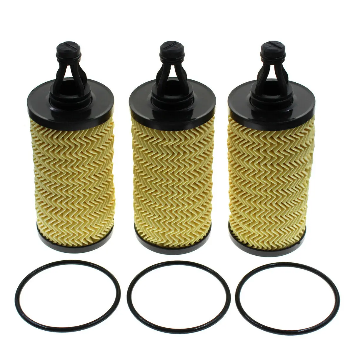 

311401 298939 3 PCS Oil Filter Fit For Maserati Ghibli Quattroporte Levante 3.0L