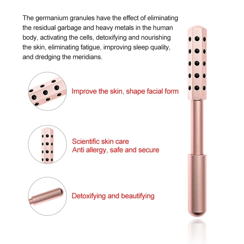 30 Германий массажный ролик для красоты инструменты лифтинга лица массажер тела
