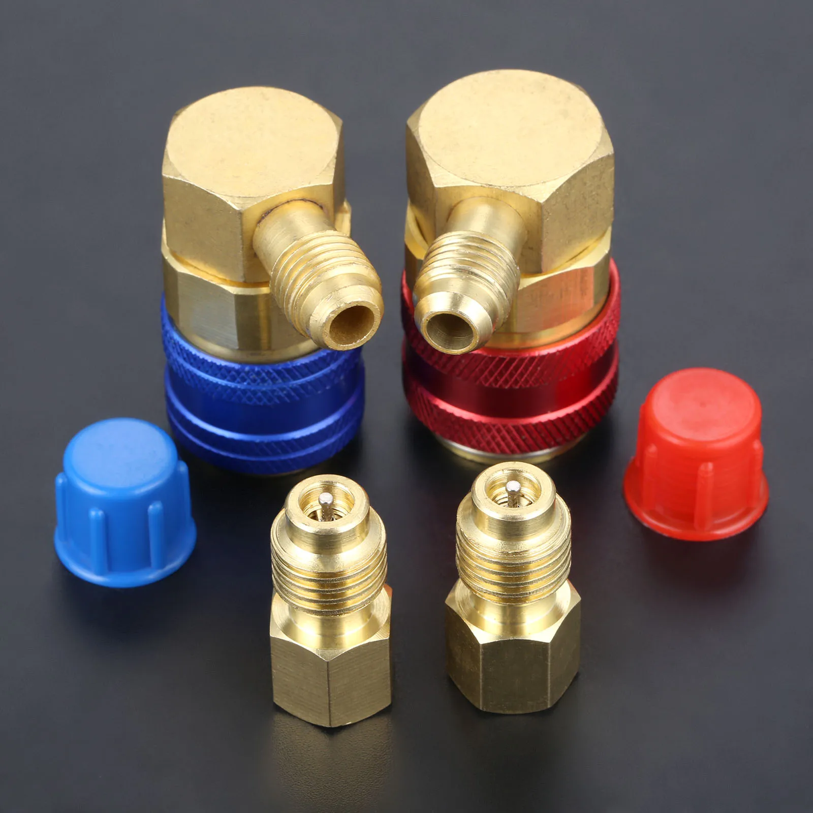 Высокое/низкое давление сторона A/C R134A быстрый соединитель Адаптер муфта QC 15LH