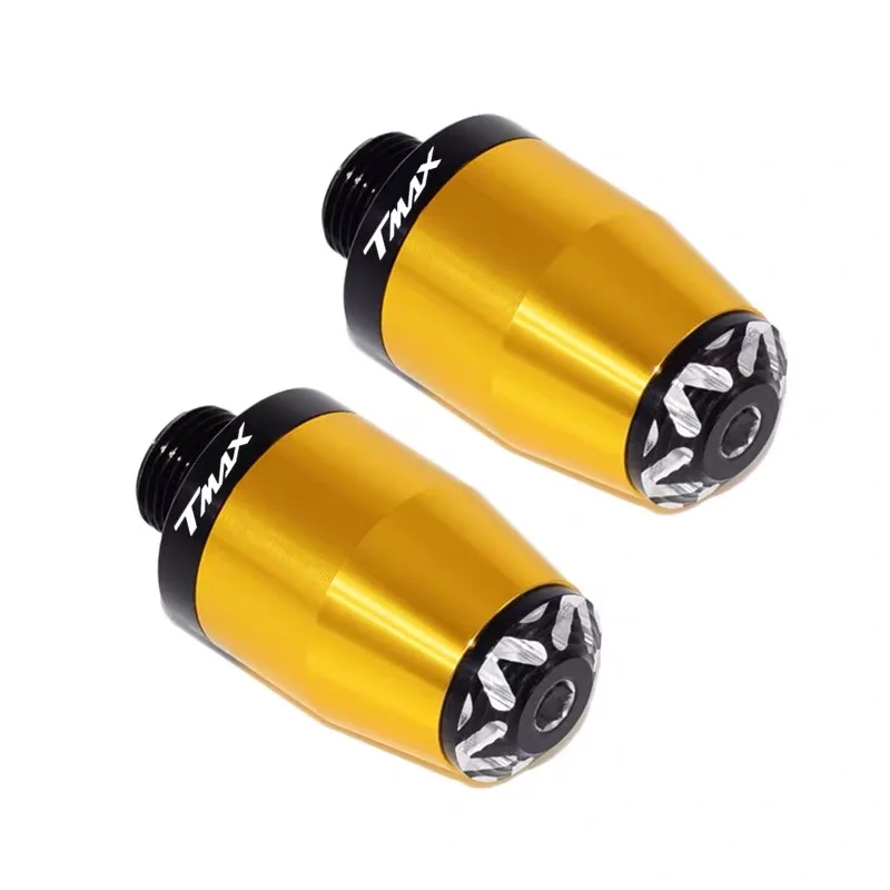 Мотоциклетные аксессуары CNC для рукояток руля с концевыми заглушками для YAMAHA TMAX 500 T-MAX 530 T MAX TMAX500 TMAX530.