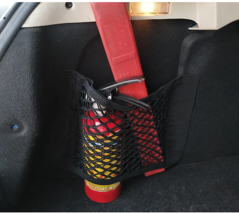 Pocket Holder Car Trunk Storage Bag Mesh Net Auto Luggage Organizer For Solaris ix35 i20 i30 i40 HYUNDAI Tucson CRETA Santa fe | Автомобили