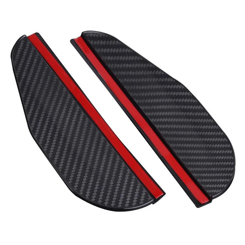 

Auto Rear mirror shield Accessories Parts 1 pair Black 2Pcs Car Rain cover