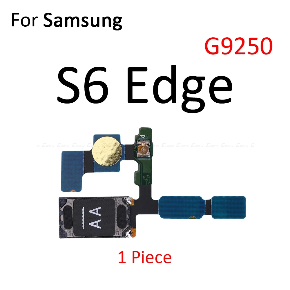 Верхний передний наушник, динамик для samsung Galaxy S10 5G S10e Note 10 9 8 S9 S8 Plus S7 S6 Edge, запасные части - Цвет: S6 Edge