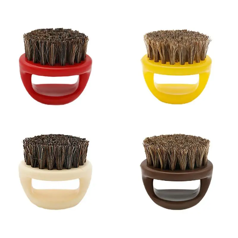 4 шт. щётки для бороды с пластиковой ручкой| |